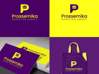 Logo Design Concept for Prossemika Marketing Agency :: Behance