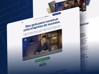 Interface design for a selling book campaing