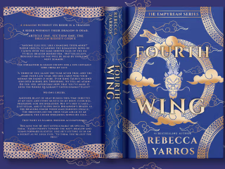 Fourth Wing Book Cover Re-Design