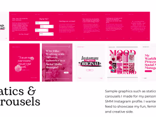 Creating Graphics For A Social Media Manager Instagram Account