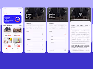 E-learning Mobile app 