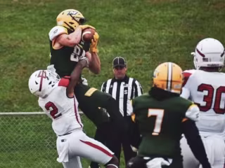 Football Celebrates Homecoming Game Win