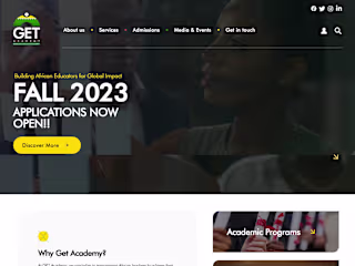  Get Academy: Transformative Logo & Web Design