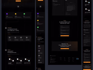 Landing Page Design Project