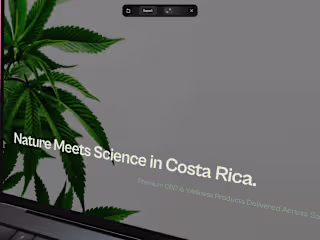 Cannabis Shop | Framer Website