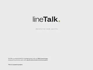 lineTalk Visual Identity | Web 3