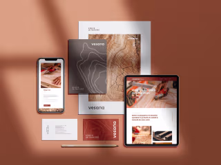 Brand Identity Design and Website for Vesana