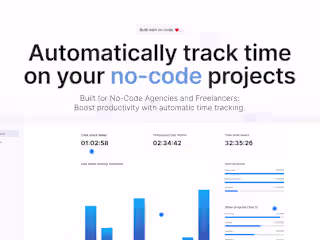 Cluee.app - No-Code time tracker
