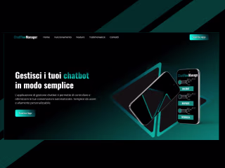 Conceptual Chatbot Management App