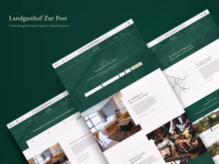 Modern Redesign of a hotel website
