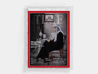 Time magazine, Whistler's Mother Reimagined - Print Design 