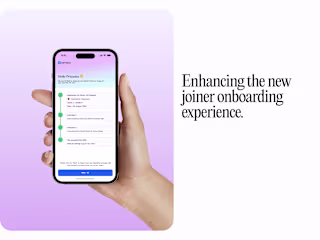 Enhancing the new joiner on-boarding