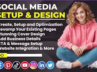 I will be your social media marketing manager and content creato