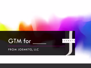 GTM for AI-based SaaS Solution