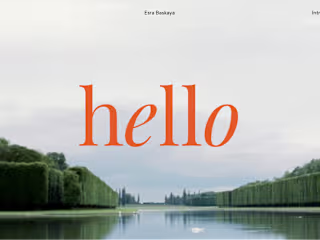 Presentation of Personal Brand / Portfolio