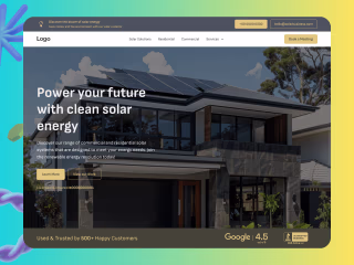Responsive Web Design for Solar Installer Business Website