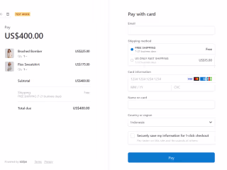 E-commerce for clothing - full-stack with next.js