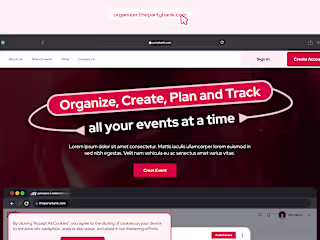 Event Organizing Platform: MVP UIUX Design