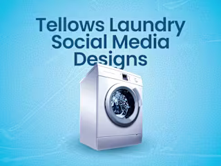 Social Media Designs for Tellows Laundry