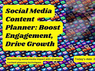 Social media planner designs