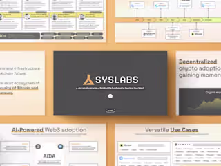 Crypto Pitch Deck Design
