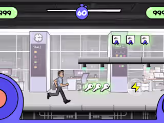 Quantum Quest Runner Game