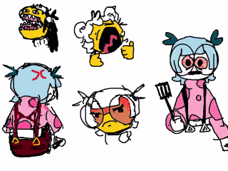 funny little doodles
