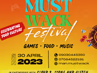 MAN MUST WACK Festival Promotional Designs