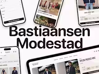 Bastiaansen Modestad | Custom e-commerce design