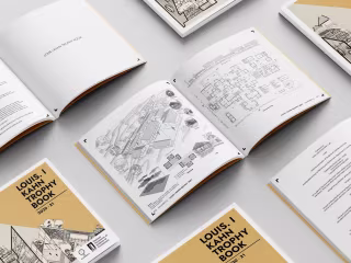 Curation of Louis I Kahn Design Trophy Book