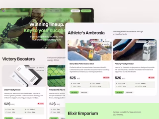 Hydrate Framer eCommerce Template