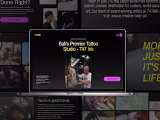 Get your Tattoo in Bali - 747 Ink Tattoo Studio 🎨 