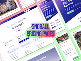 Snoball's Pricing Page