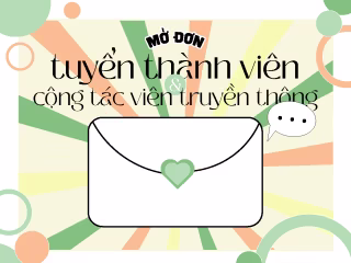 Đơn tuyển thành viên & cộng tác viên
