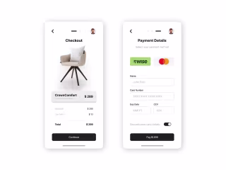 Checkout & Payment UI