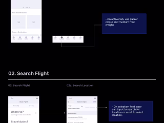 User research project- Airline App