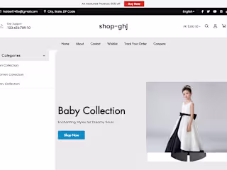 Shopify Store design