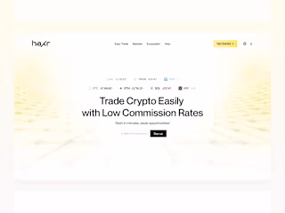 Haxr - Light Theme UI/UX Design