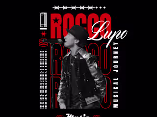 Rocco lupo - Tour merchandise design :: Behance