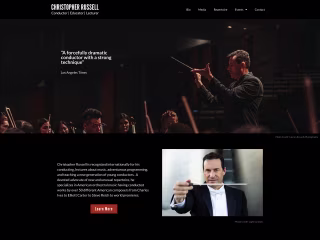 Christopher Russell Website
