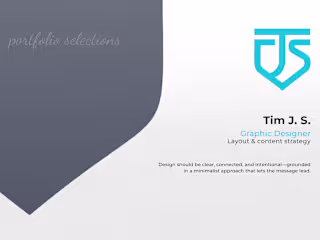 Portfolio Brochure Design – Layout, Branding & Content Strategy