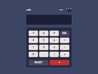 Callculator app with 3 themes