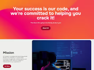 About Us Page Copy for an IT Company