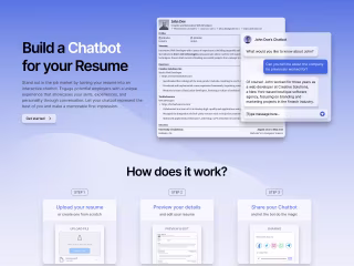 Landing Page Redesign for an AI Startup