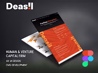  Human Venture & Capital Firm Website UI/UX Design & CMS Dev