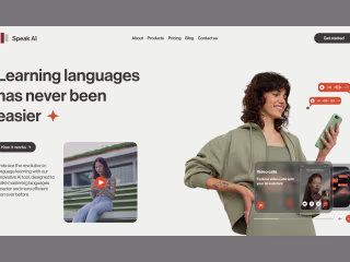 Speak AI - Language Learning Platform