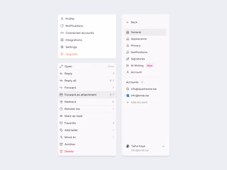Design System for Mailing Software