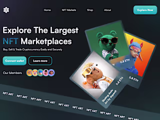 Crypto Landing Page || UI Design