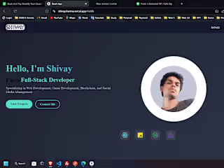 Portfolio Website with High-Quality Visuals