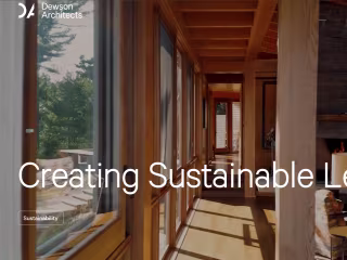 Architects Website with Parallax in Wordpress